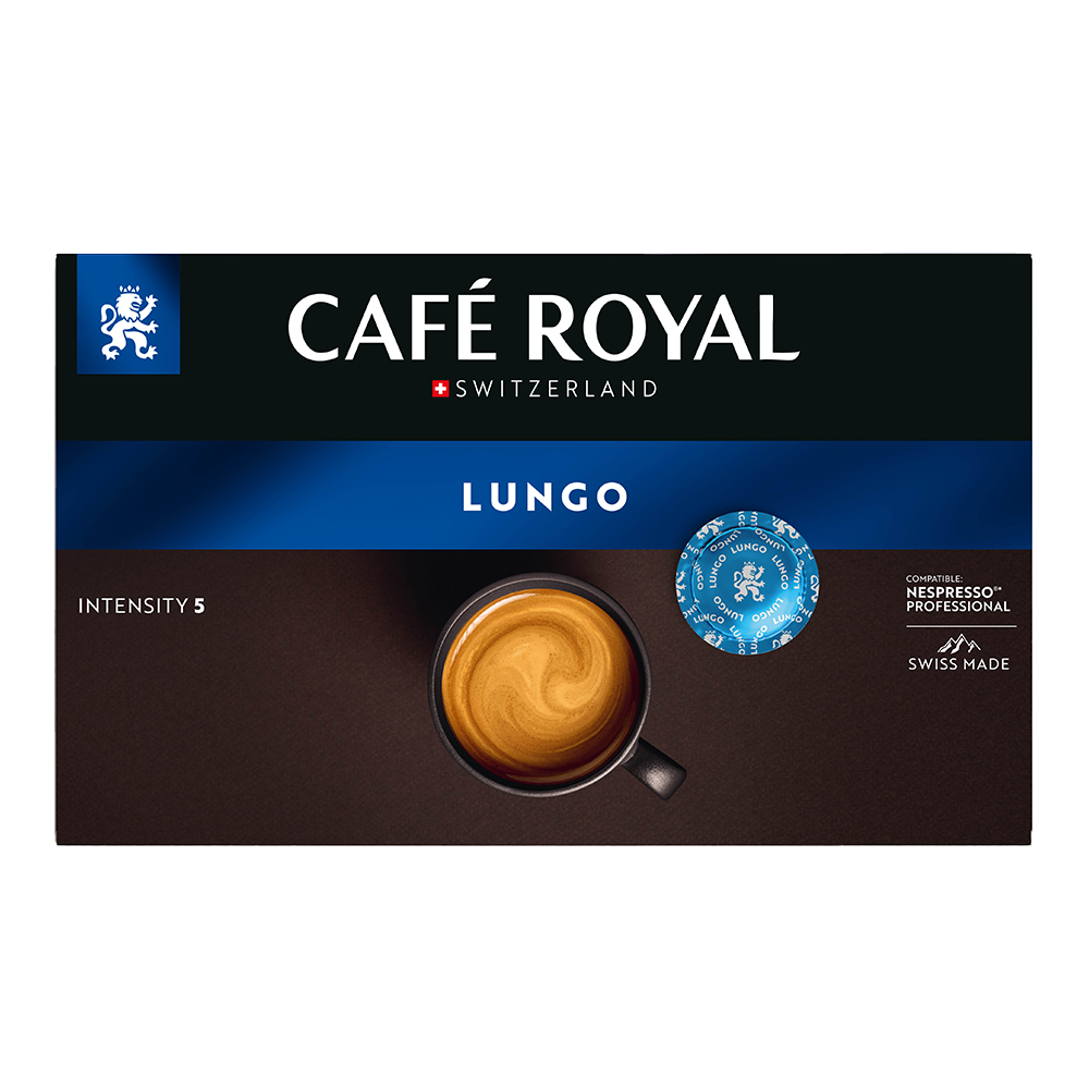 Café Royal Lungo - 50 Nespresso PRO compatible pads