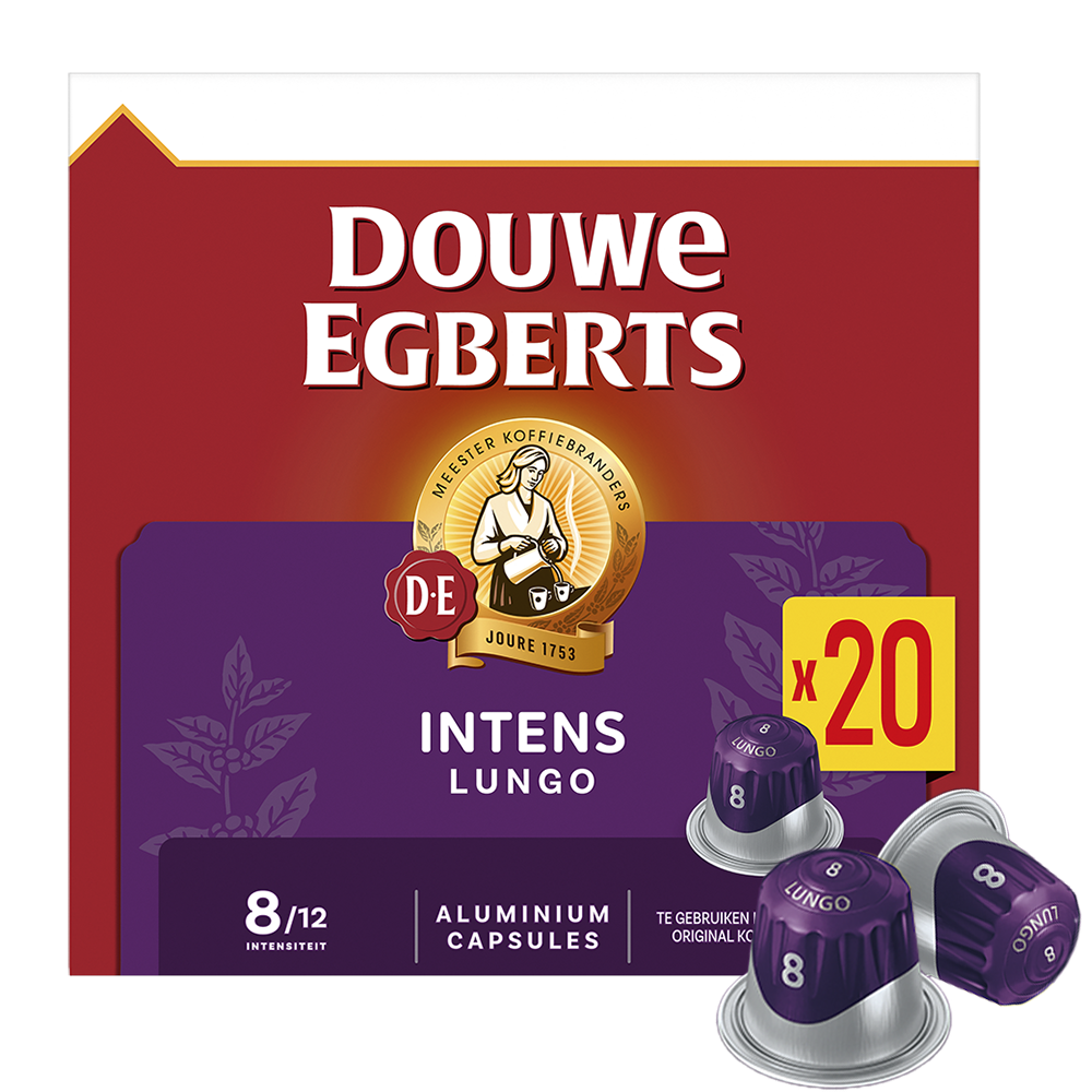 Douwe Egberts Lungo Intens - 20 koffiecapsules