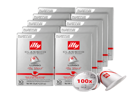 Voordeelpakket illy Classico Lungo - 10 x 10 koffiecups