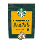 Starbucks Blonde Espresso Roast - 18 koffiecapsules