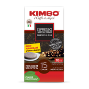 Kimbo Espresso Napoletano - 15 E.S.E. Servings