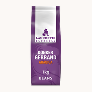 Laurentis Espresso Donker Gebrand - Koffiebonen 1KG