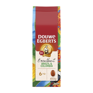 Douwe Egberts Excellent Brazilië & Colombia - Koffiebonen 450 GR