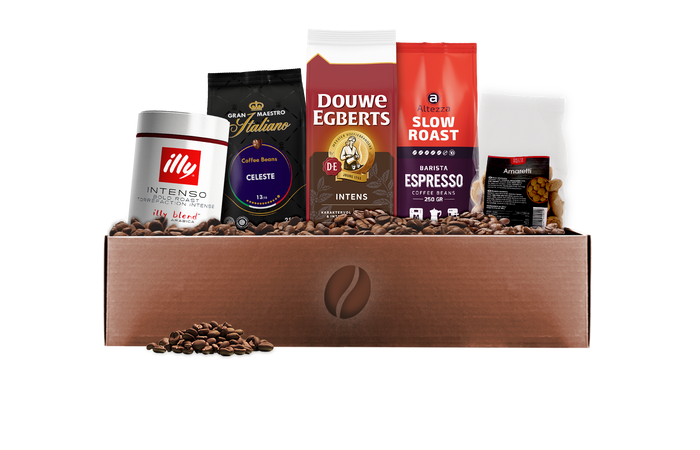 Welkomstpakket Stevige & Intense Smaken - 1,25 KG Koffiebonen
