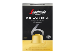 Segafredo Bravura Lungo Medium - 10 koffiecups