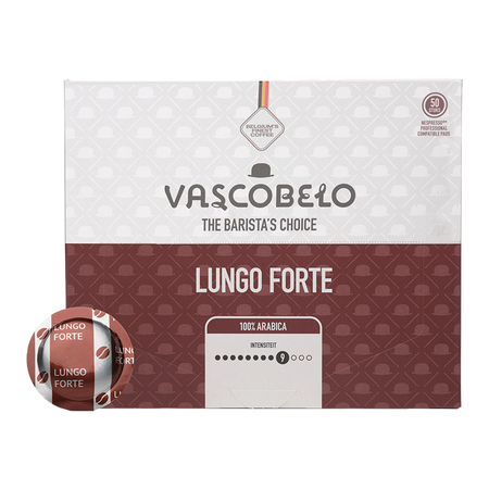 Vascobelo Lungo Forte - 50 Nespresso PRO compatible pads