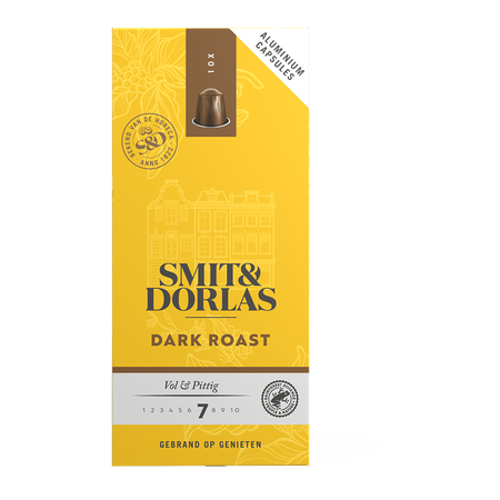 Smit & Dorlas Dark Roast - 10 koffiecapsules