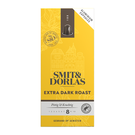 Smit & Dorlas Extra Dark Roast - 10 koffiecapsules